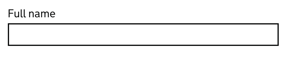 example - gov uk element